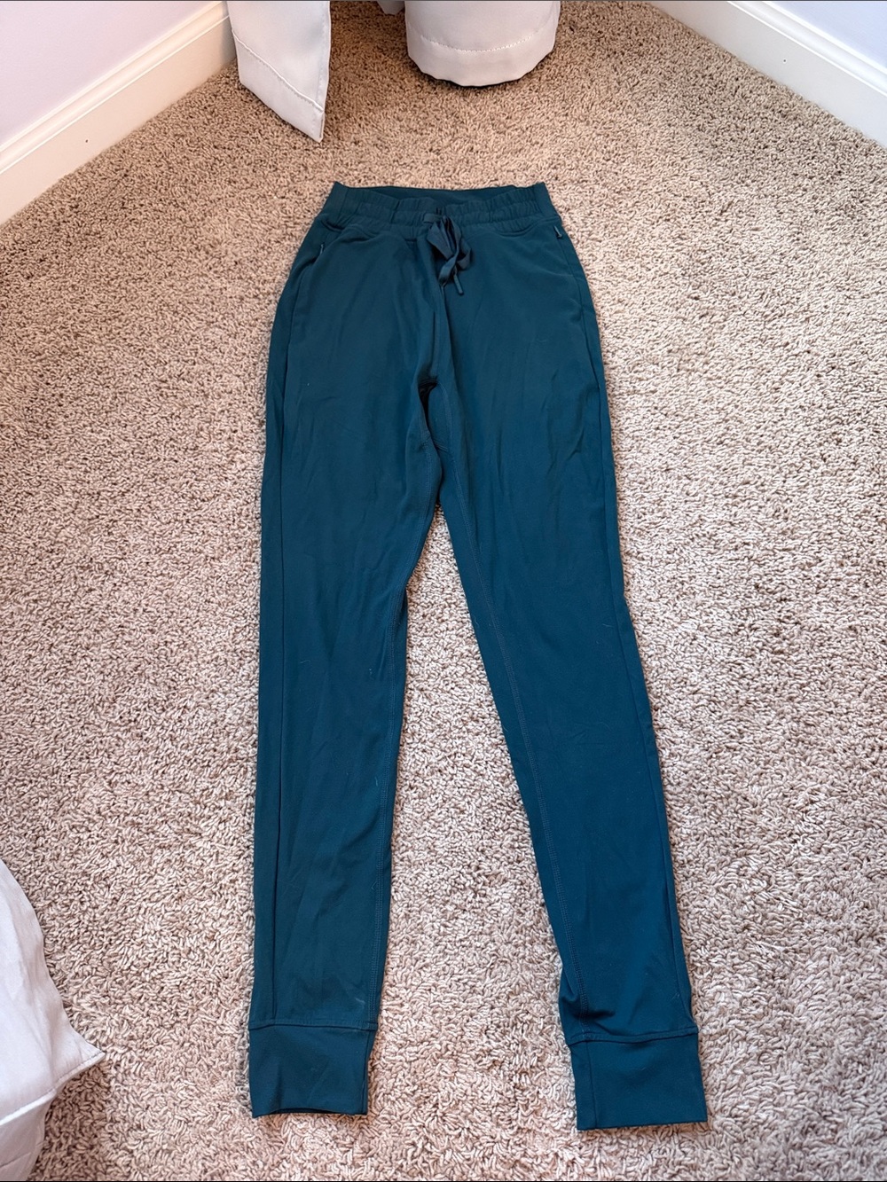 BuffBunny Teal Drawstring Track Joggers